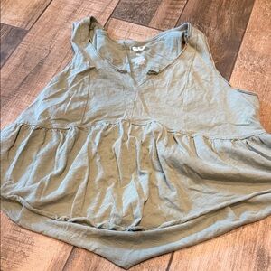 SO Women's Olive Tank Top